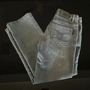 Blue Platinum Plush Jeans